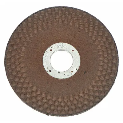 NORTON Depressed Center Grinding Wheel: Type 29, 4 1/2" x 1/8" x 5/8"-11, Aluminum Oxide - General Purpose Grinding Wheels for Carbon & Stainless Steel