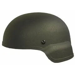 Aramid construction, Level IIIA ballistic rating. Mid-cut profile with 3/4 in pad thickness. Size XL. Suitable for head protection against fragmentation and handgun threats in security and tactical operations.