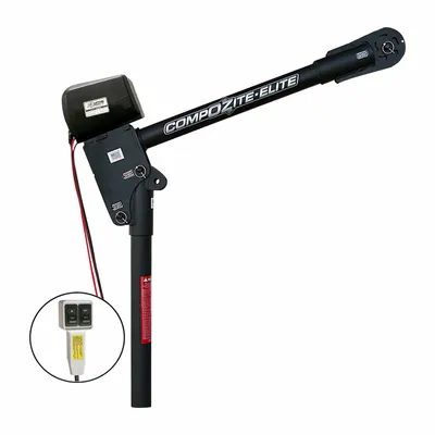 OZ LIFTING PRODUCTS Davit Crane: Composite, Electric, 1,200 lb Max. Load Capacity - Lightweight Composite Davit Cranes
