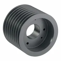 APPROVED VENDOR V-Belt Pulley: 5V750, 8 Groove, 7.5 in OD, Bushed Bore, SF, For 5V/5VX Belt Section (MPN 85V750SF)