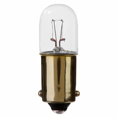 OEM Incandescent Bulb: Incandescent - BA9s Single-Contact Miniature Bayonet Base Lamps