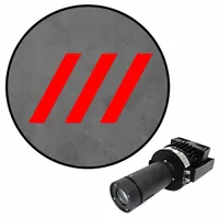 VISUAL WORKPLACE INC. LED Safety Walkway: LED Safety Walkway, Stripe with Lines, Projector with Lens (MPN 66-3136-231050-PS154)