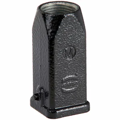 HARTING Rectangular Connector Hood: Size 3 A, Top, Single-Entry, M20 Cable Entry - Hoods for Rectangular Connectors