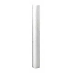 This 10-micron sediment reduction cartridge is designed for general-purpose water pre-filter systems. It features polypropylene filter media and a 20-inch overall height, with a flow rate of 10 gpm. Suitable for removing particulate matter from water in commercial or industrial applications.