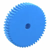 Machined Spur Gear: Module m 1.5, 48 Teeth, 10 mm Bore Dia, Nylon, 20° Pressure Angle, Plain Bore (MPN PS1.5-48)