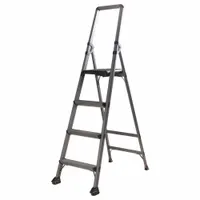 XTEND + CLIMB Stepladder: 5 ft Ladder Size, Aluminum, 300 lb Load Capacity, 15 lb Wt, 14 in x 15 in (MPN CDM4)