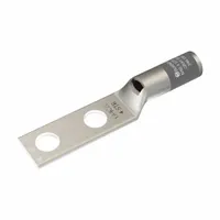 Compression Lug: For 4 AWG, Stranded Wire, 1/2 in Stud Size, Std, Copper Barrel (MPN YA4C2L)