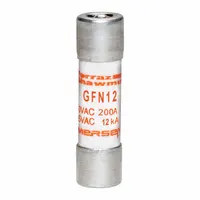MERSEN Fuse: GFN Series, Midget, Time-Delay, 12 A, 125 V AC, 13/32 in x 1 1/2 in, Indicating (MPN GFN12)