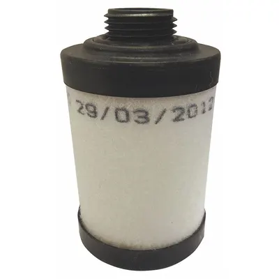 ELMO RIETSCHLE Exhaust Filter: 99.97% Efficiency, 2 1/4 in Outside Dia - Vacuum Pump Exhaust Filters