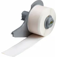 Wraparound Label: 1 in, 1 in x 50 ft, Polyimide, White (Matte) (MPN M7C-1000-472)