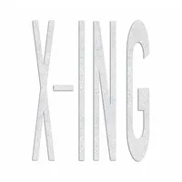 RAE Preformed Thermoplastic Pavement Markings: X-Ing, White, 8 ft Lg, 6 3/4 ft Wd, Pavement (MPN PR-TH-3652)