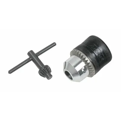 JACOBS Drill Chuck: 3/8"-24, 3/64 in to 3/8 in Capacity - Thread-Mount Keyed Drill Chucks for Portable Power Tools