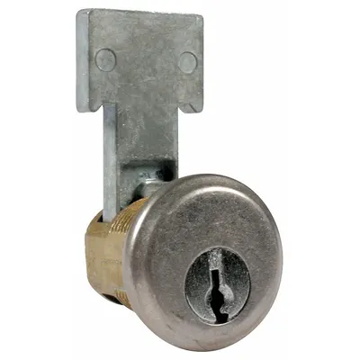 COMPX NATIONAL Deadbolt Lock: Keyed Alike, Vertical, 1 5/8 in Body Ht, 7/8 in Body Wd - Deadbolt Cabinet & Drawer Locks