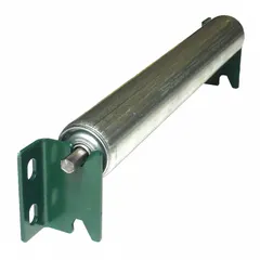 Pop out roller designed for use in conveyor systems. Facilitates smooth movement of goods and reduces friction on conveyor belts. Suitable as a replacement or component roller in material handling applications.