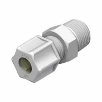 JACO Male Compression Connector: 3/4 in OD x 1/2 in Pipe Size, Compression x MNPT, 5 PK (MPN 10-12-8-P-PG)