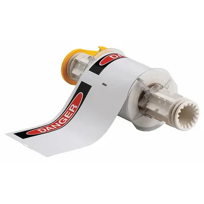 BRADY Danger Precut Label Roll - Brady Danger Precut Label Rolls