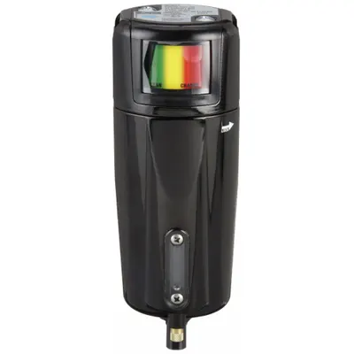 PARKER Pneumatic Oil Filter: Coalescing, 3/8 in NPT, 0.01 micron, 145 cfm - Sterile Compressed Air Filters