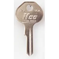 Key Blank: Compatible with Master Locks, Key ID # M20, 5 Pins, Brass (MPN 1092-6000-M20)