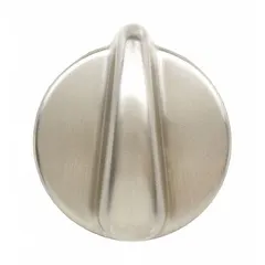 Replacement knob for Electrolux ovens. Used to select oven functions or set temperature. Direct-fit user-interface component.