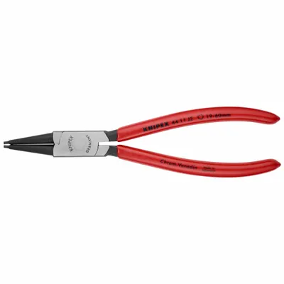 KNIPEX Retaining Ring Plier: Internal, For 19 mm to 60 mm Bore Dia, 0.071 in Tip Dia - Internal Retaining-Ring Pliers