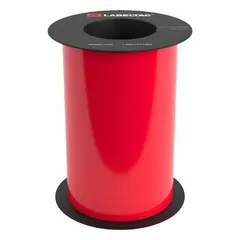 LabelTac 9 Magnetic Supply: 8 in x 25 ft, Vinyl, Red (Gloss), Indoor/Outdoor (MPN LT804M-C). Key specifications — Printer Series Compatibility: LabelTac 6; Adhesive Type: Magnetic Adhesive.