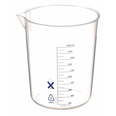 OEM Beaker: Low Form - Low Form Plastic Beakers Without Handles