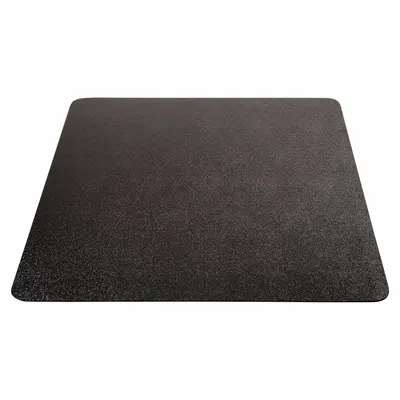 DEFLECTO Chair Mat: Rectangle, 0.95 in Thick, 60 in Overall Lg, 46 in Overall Wd - Multi-Surface Chair Mats