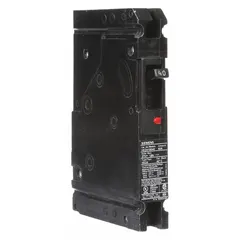 Siemens HED4 series molded case circuit breaker with ED-frame, rated 40 A and 25 kA interrupting capacity at 277 V AC. Features fixed instantaneous trip and load-side lug terminals. Suitable for industrial circuit protection against overloads and short circuits.