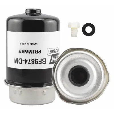 BALDWIN FILTERS Fuel Filter: Cartridge, 5 5/16 in Overall Lg, 3 3/16 in Outside Dia - Can-Type Fuel/Water Separators
