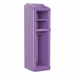Open-front locker from the Endurance series, 78 1/2 in high, 26 in wide, 26 in deep, with 3 shelves and no doors. Suitable for storage of tools, equipment, or personal items in industrial facilities, warehouses, and schools.