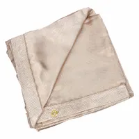 TILLMAN Welding Blanket: Silica-Cloth, 6 ft Wd, 6 ft Lg, Tan, 18 oz/sq yd Material Wt (MPN 594B66)