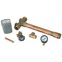 CAMPBELL Well Water Tank Fitting: Brass, Installation Kit, 17 1/2 in Overall Lg, 1 1/4 in MNPT, MNPT (MPN TFP 18-LF)
