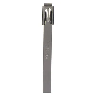 TY-RAP Cable Tie: 20 1/2 in Nominal Lg, 6 in Nominal Max. Bundle Dia., 0.31 in Wd - 316 Stainless Steel Cable Ties