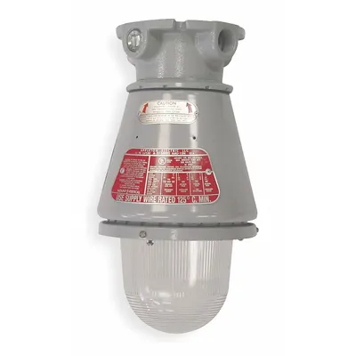 APPLETON ELECTRIC Hazardous Location Lighting Fixtures: T3C Temp Code, 300 W, 120V AC - Bulb-Dependent Jelly Jar Hazardous Location Lights