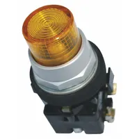 EATON Illuminated Push Button: Illuminated, Extended Profile, Metallic, 30 mm, 2NO/2NC (MPN HT8GBYF1Q1L1)