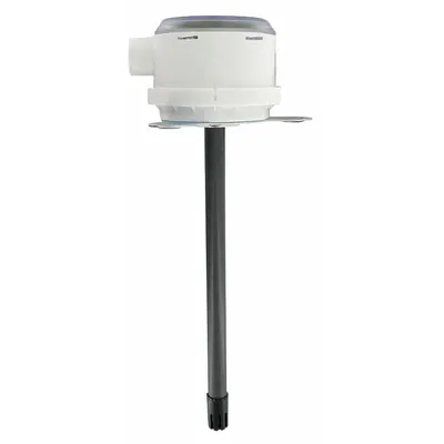 Dwyer Humidity/Temp Transducer: 0 to 10V DC, Pt1000 RTD, Screw Terminals, 1/2 in NPS - Duct-Mount Temperature & Humidity Transmitters