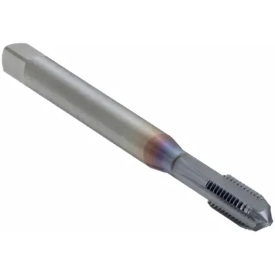 OSG Straight Flute Tap: 1/4"-20 UNC, 2B, 5 Flute, Modified Bottoming Chamfer - Straight-Flute Machine Taps for Hardened Steel
