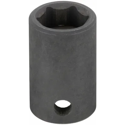 WESTWARD Impact Socket: 3/8 in Drive Size, Metric, 10 mm Socket Size, 6-Point, Std - 3/8" Drive Impact Sockets