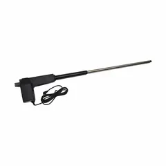 This head actuator is a plastic component with a silver finish, designed for use with HillRom 870-series healthcare beds. It enables adjustment of the bed head section to support patient positioning and caregiver access.