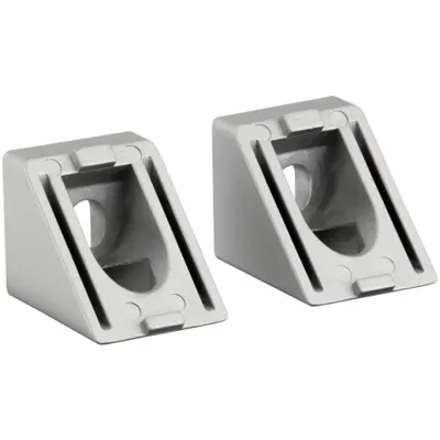 FATH INC. Angle Connector 45°: 45° Angle Connector, 30 Series, 37 mm x 30 mm x 30 mm - 45° Corner Supports