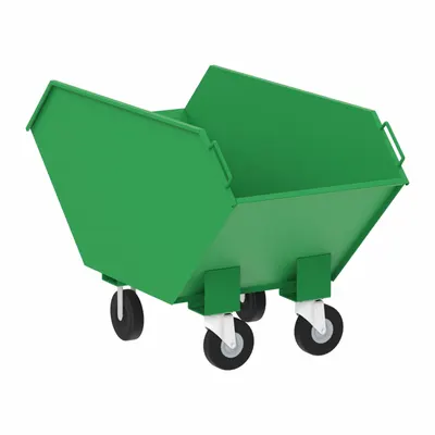 VALLEY CRAFT Chip Truck: Not Powered, 17 cu ft Cubic Foot Capacity, 2,000 lb Load Capacity - General Purpose Hopper Trucks