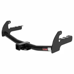 Class III hitch for Dodge Dakota. Carbon steel construction with powder-coated finish. 5,000 lb gross trailer weight capacity and 5,000 lb gross vehicle weight capacity. Drilling required for installation. Suitable for towing trailers, boats, and campers.