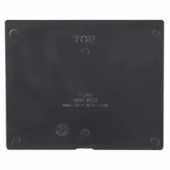 This AKRO-MILS drawer bin divider measures 5-5/8 by 4-3/8 inches and is black. It is not electrostatic discharge conductive. Designed to subdivide drawer bins for organizing small parts, tools, or components in industrial storage systems, it is compatible with manufacturer model number 31162.