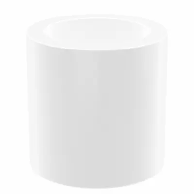 OILITE Sleeve Bearing: PTFE, 3/8 in Bore, 1/2 in OD, 1/2 in Overall Lg, White - Chemical- & Heat-Resistant Plastic Sleeve Bearings