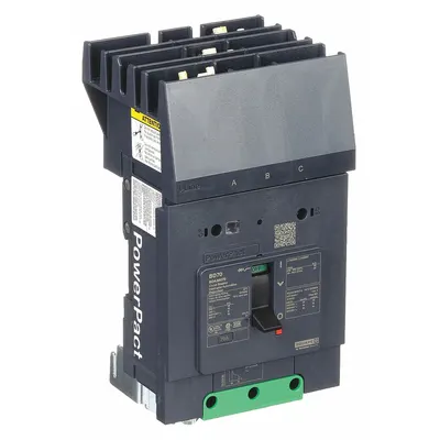 SQUARE D Molded Case Circuit Breaker: 70 A Amps, 25kA at 277/408V AC, Fixed, ABC - B-Frame Square D Molded Case Circuit Breakers