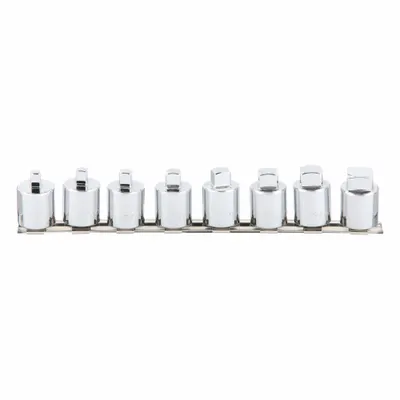 SK PROFESSIONAL TOOLS Socket Bit Set: 1 - 25 Pieces, 1/2 in Drive Size, 8 Pieces - Square Bit Socket Sets