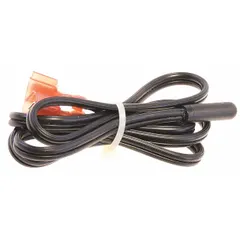 Temperature sensor for monitoring discharge air temperature in HVACR systems. Used in commercial rooftop units, air handlers, and packaged equipment for temperature control.