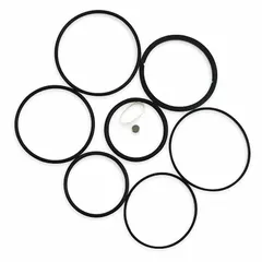 O-Ring Kit for pneumatic tool maintenance. Includes replacement O-rings to restore sealing in compatible air tools. Compatible with Mfr Part # PN100. Used to prevent air leaks during operation.