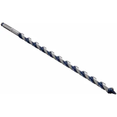 BOSCH Hybrid Drill Bit: 1/2 in Drill Bit Size, 17 1/2 in Overall Lg, Hex Shank - Hybrid Spur & Ship Auger Drill Bits