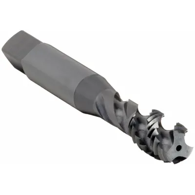 OSG 1/2"-13 UNC Spiral-Flute Tap, H3 / 2B-3B, 3 Flute, Bottoming Chamfer - Spiral-Flute Taps for Steel & Stainless Steel